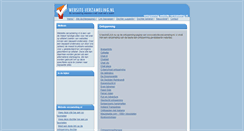 Desktop Screenshot of ontspanning.website-verzameling.nl