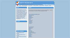Desktop Screenshot of interieur.website-verzameling.nl