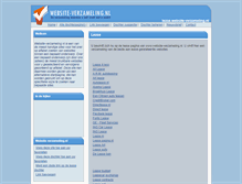 Tablet Screenshot of lease.website-verzameling.nl