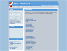 Tablet Screenshot of communicatie.website-verzameling.nl