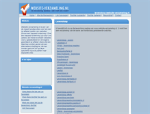 Tablet Screenshot of levensloop.website-verzameling.nl