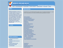 Tablet Screenshot of dienstverlening.website-verzameling.nl