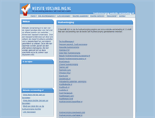 Tablet Screenshot of huidverzorging.website-verzameling.nl