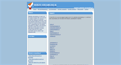 Desktop Screenshot of kappers.website-verzameling.nl