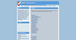Desktop Screenshot of computer.website-verzameling.nl