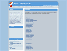 Tablet Screenshot of computer.website-verzameling.nl