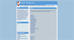 Desktop Screenshot of carriere.website-verzameling.nl