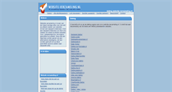 Desktop Screenshot of dating.website-verzameling.nl