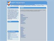 Tablet Screenshot of kapsalon.website-verzameling.nl