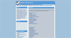 Desktop Screenshot of bezuinigen.website-verzameling.nl